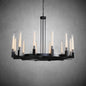 HA Candlestick Round Chandelier 36" 48''60'' 72"