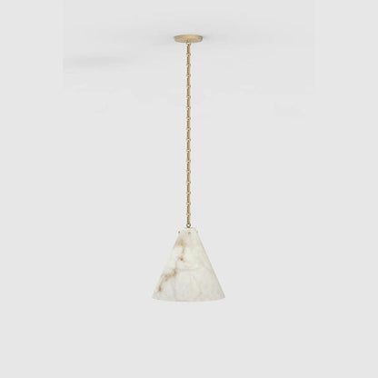 Contemporary Casey Large Alabaster Pendant Light For Kitchen Island, Living Room