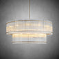 xinyue Lighting Damian Two-Tier Round Chandelier 60"