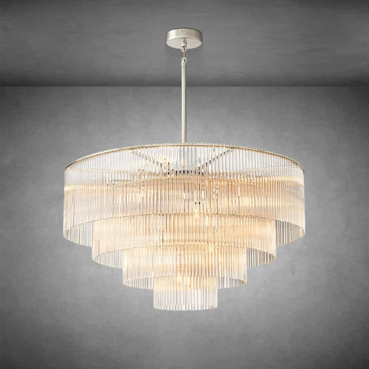 XINYUE Amadeo Round Chandelier 40" for living room