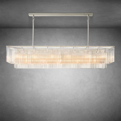 XINYUE Amadeo Rectangular Chandelier 72''