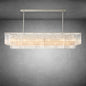 XINYUE Amadeo Rectangular Chandelier 72''