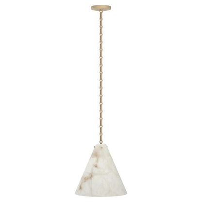 Contemporary Casey Large Alabaster Pendant Light For Kitchen Island, Living Room