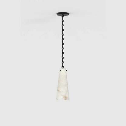 Contemporary Casey Alabaster Pendant Light For Kitchen Island, Living Room