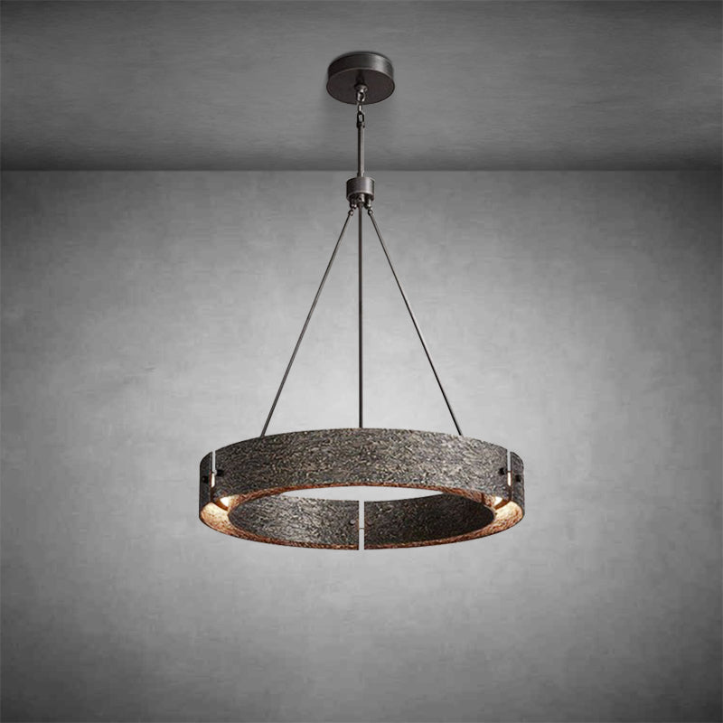 Veuvery Round Chandelier D 36"