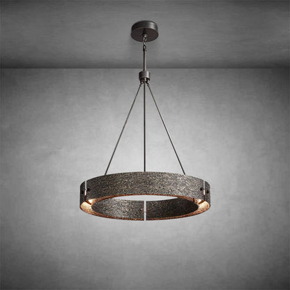 Veuvery Round Chandelier D 36"
