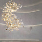 Gliss Ginkgo Staircase Long Branch Chandelier