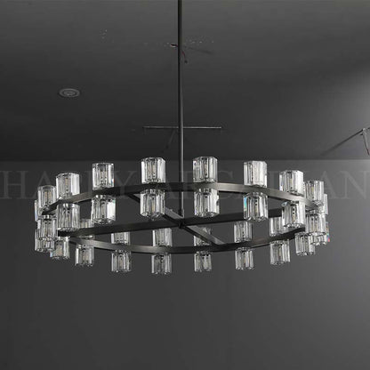 xinyue Lighting Harrison Round Chandelier 36″, 36-Lights