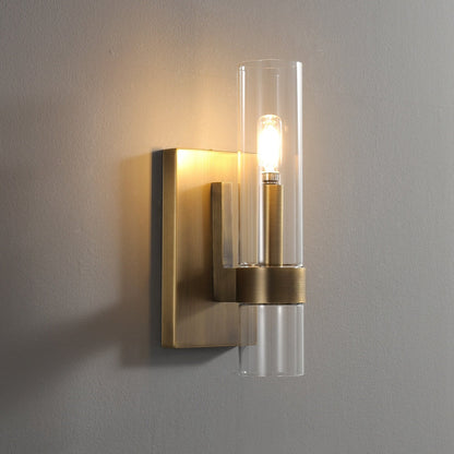 XINYUE Rebecca Glass Wall Sconce 12"H