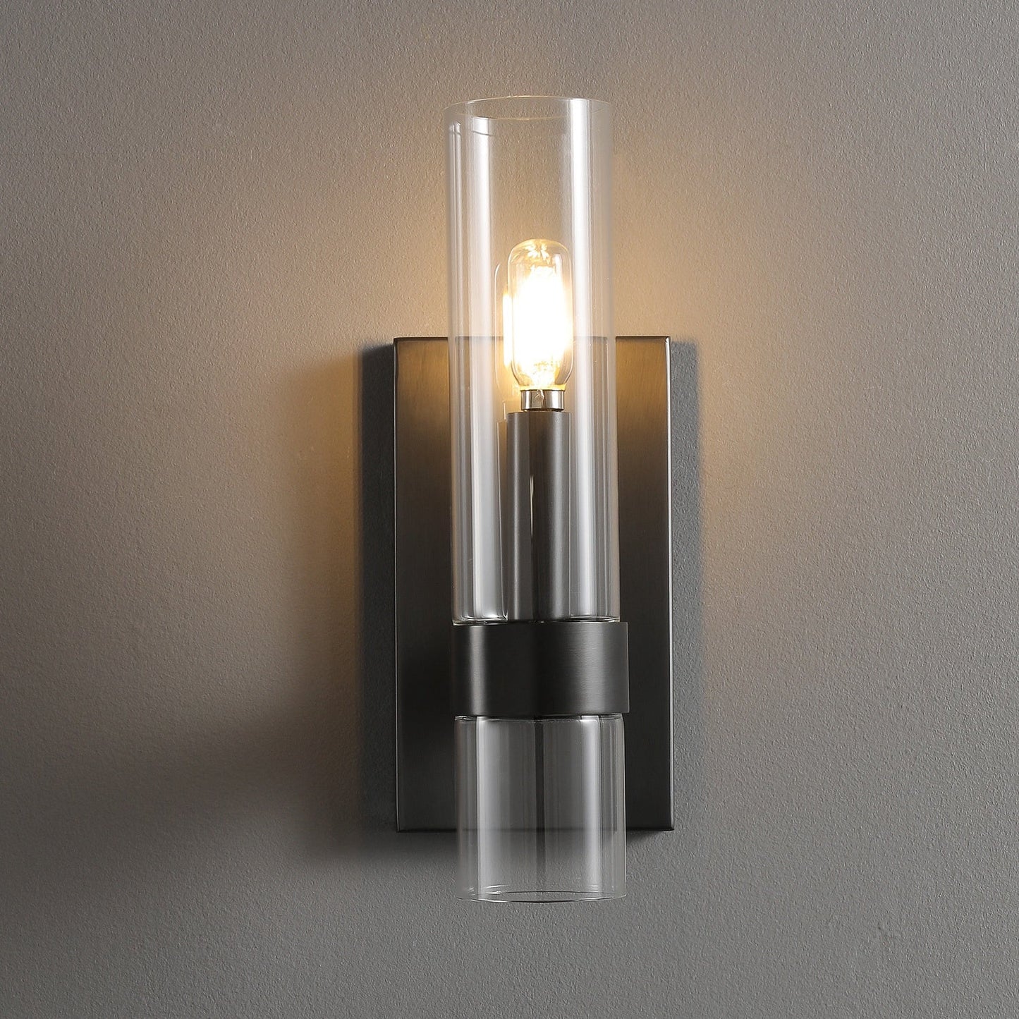XINYUE Rebecca Glass Wall Sconce 12"H