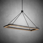 XINYUE Peralta Rectangular Chandelier