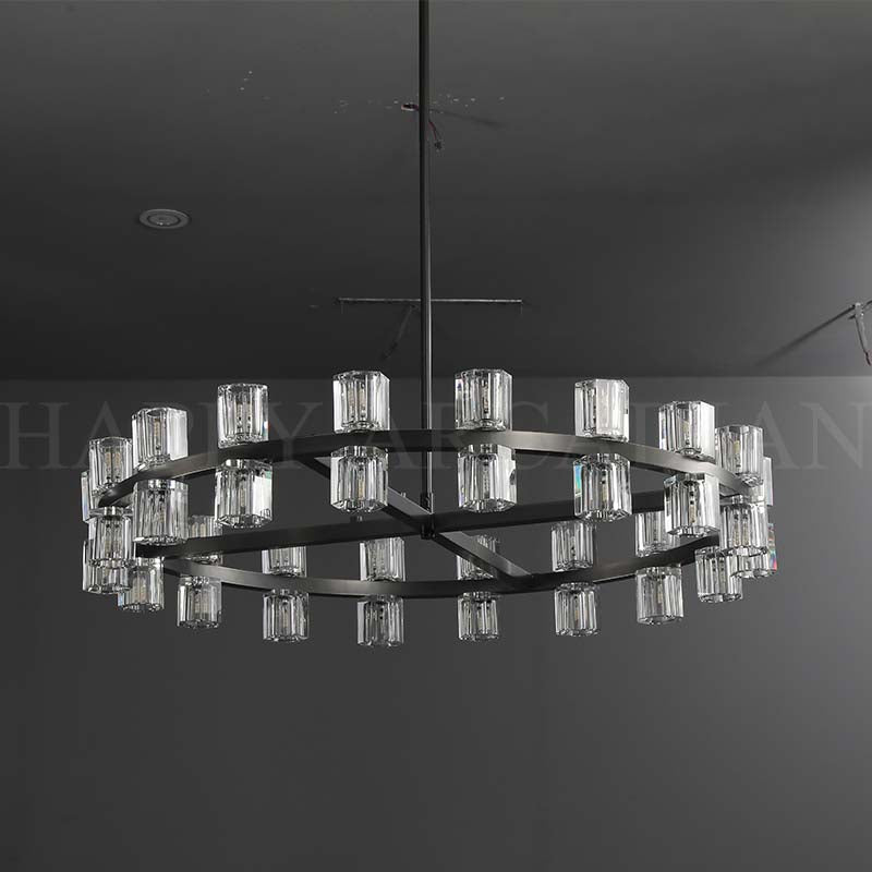 xinyue Lighting Harrison Round Chandelier 36" for Living room