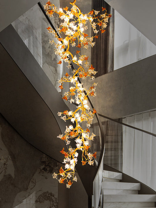 Luxury Villa Elegant Villa Blossom and Branch Chandelier,