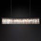 Miria K9 Crystal Rectangular Chandelier 59"