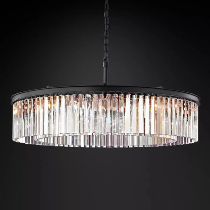 XINYUE Crystal Round Chandelier