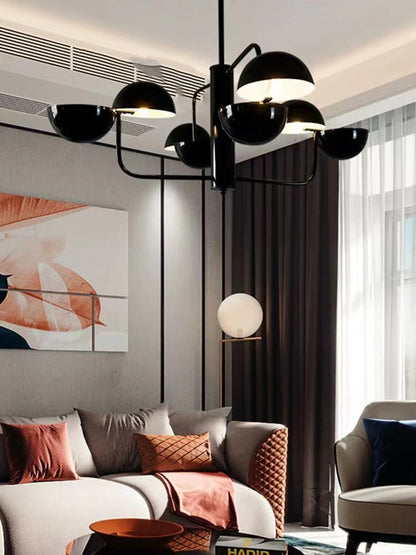 Post-modern Light Luxury Hemisphere Creative Chandelier for Living/ Dining Room/Bedroom