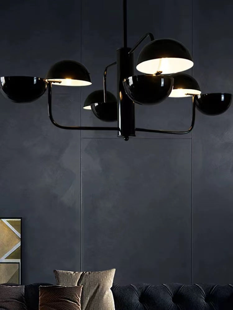 Post-modern Light Luxury Hemisphere Creative Chandelier for Living/ Dining Room/Bedroom