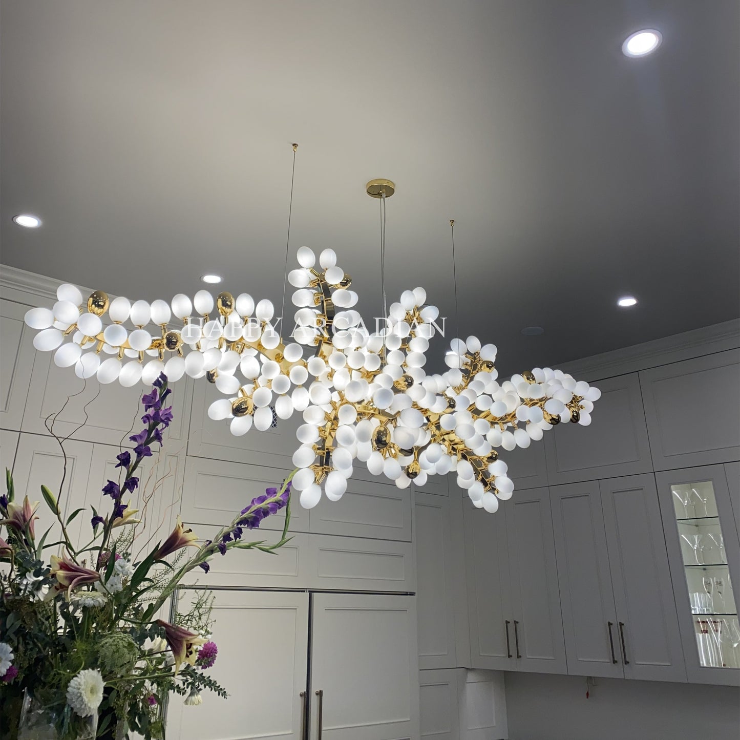 Zenora Horizontal Grape Chandelier
