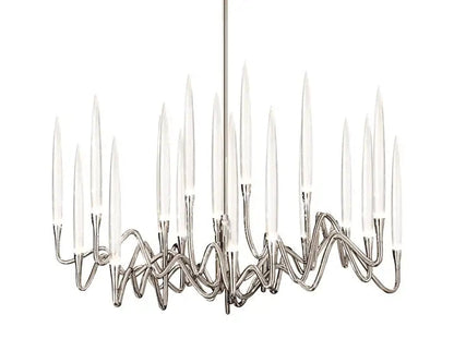 Elijah Crystal Round Chandelier D33'' 47''  55''