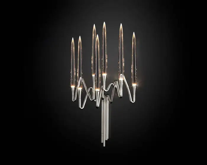 Elijah Crystal Wall Sconce W15'' 10''