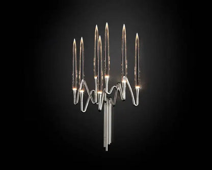 Elijah Crystal Wall Sconce W15'' 10''