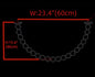 Modern Creative Pearl Necklace Chandelier