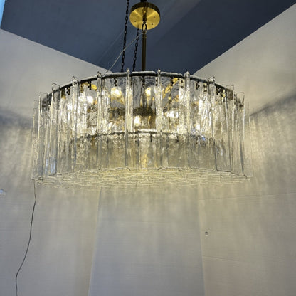 XINYUE Lattice Round Chandelier 36''