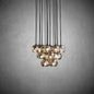 xinyue Bola De Crystal Round Cluster Chandelier 30" 40''