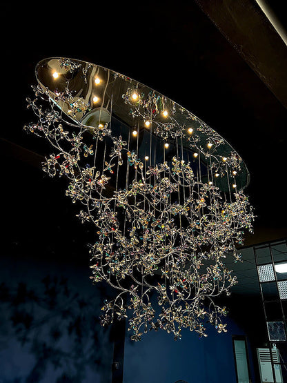 Modern Crystal Branch Chandelier Luxury Home Lighting