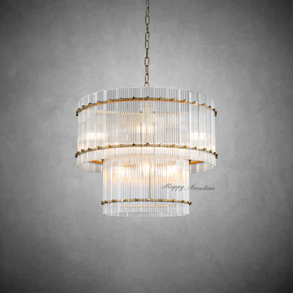 xinyue Lighting Damian TWO-TIER Round Chandelier 22″