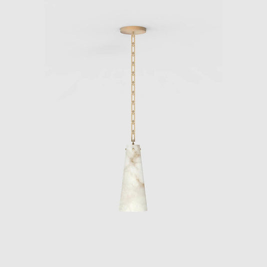 Contemporary Casey Alabaster Pendant Light For Kitchen Island, Living Room