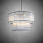 xinyue Lighting Damian TWO-TIER Round Chandelier 37"