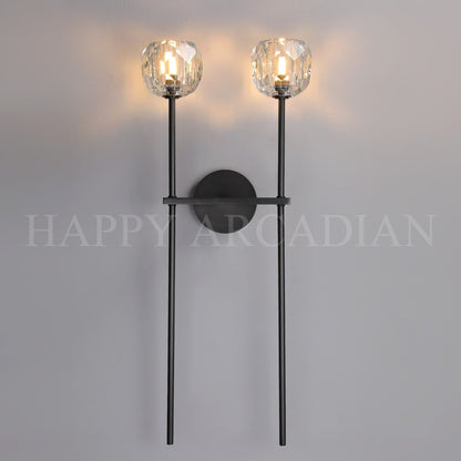 xinyue Lighting Bola De Crystal Ball Grand Double Wall Sconce