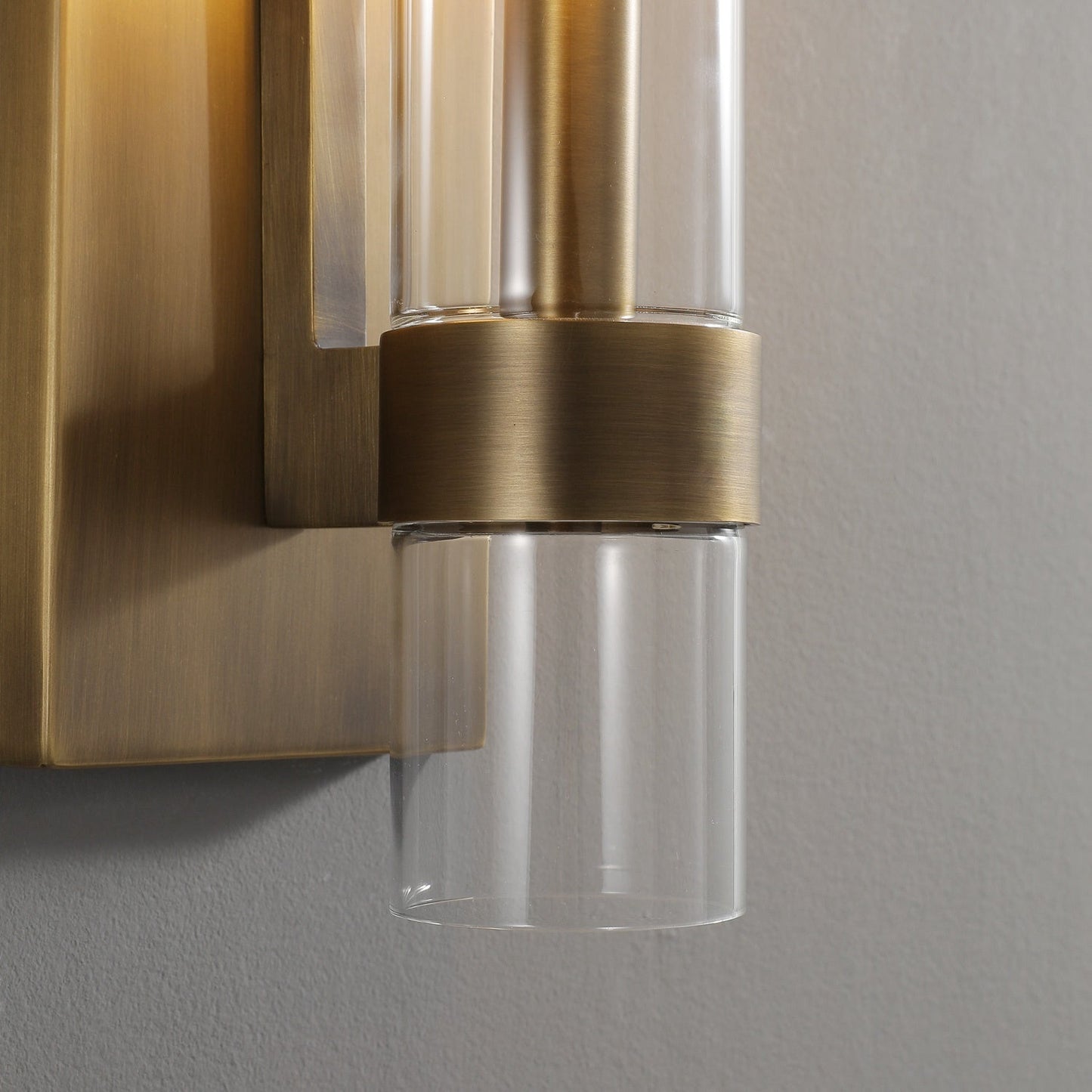 XINYUE Rebecca Glass Wall Sconce 12"H