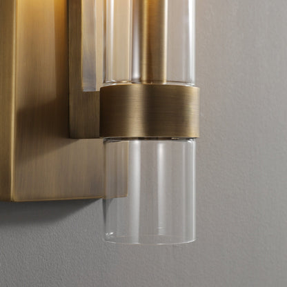XINYUE Rebecca Glass Wall Sconce 12"H