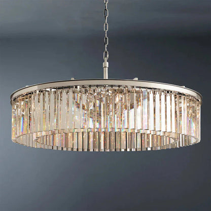 XINYUE Crystal Round Chandelier