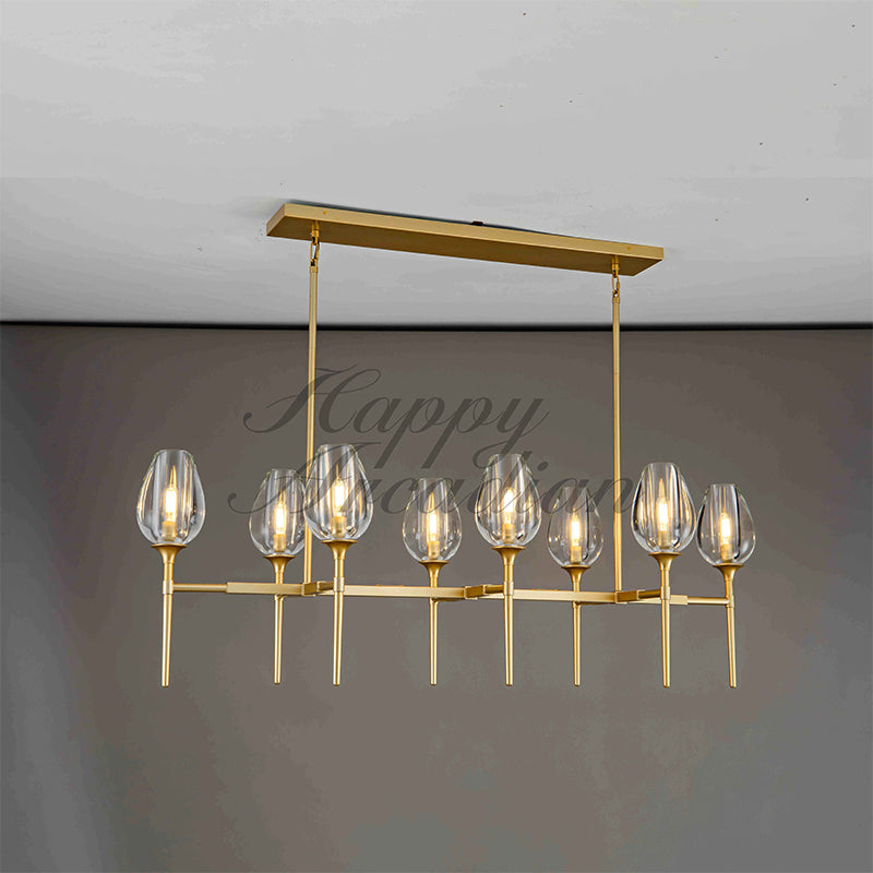 Harper Tulpe Series Round Chanelier Lighting