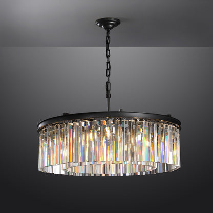 Miria K9 Crystal Round Chandelier 32"