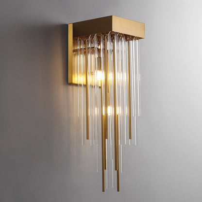 Siren Glass Brass Wall Sconce,Wall Lamps