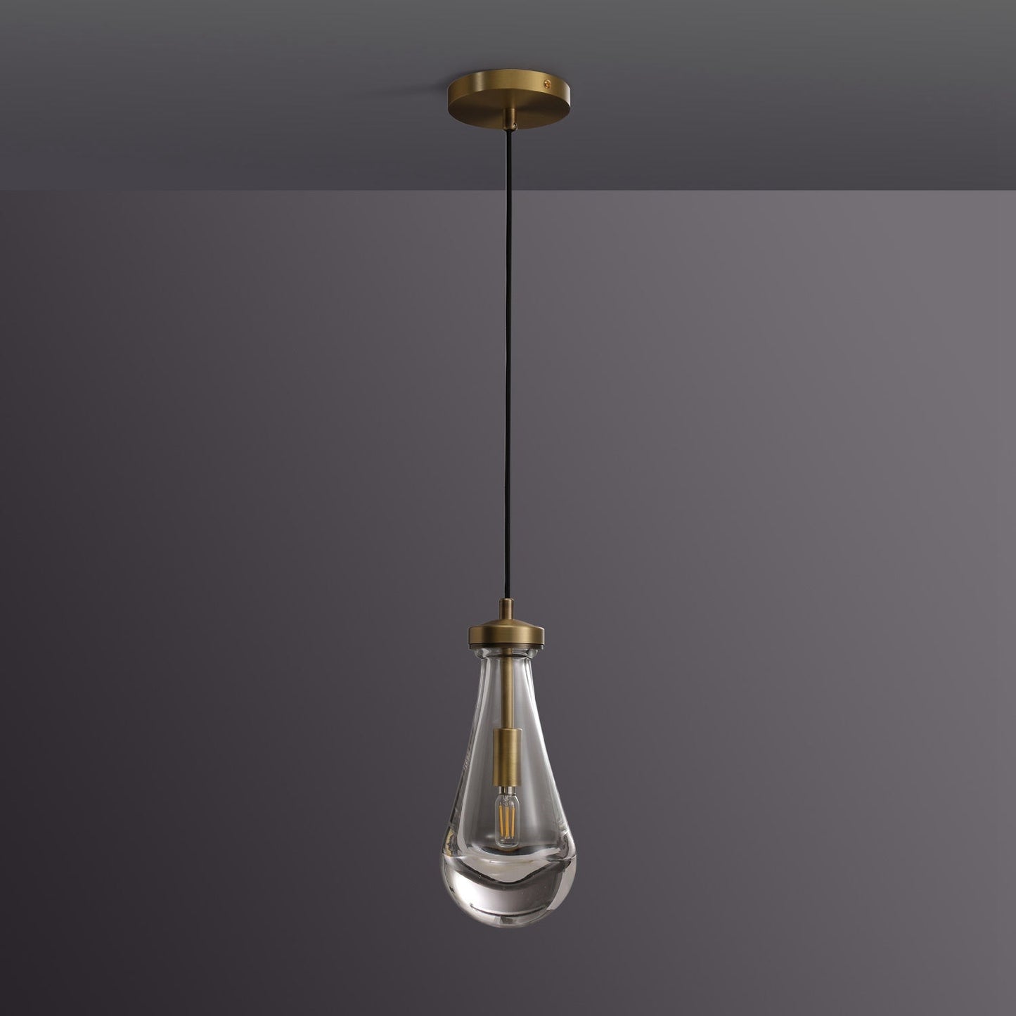 XINYUE Raindrop Glass Pendant Lighting