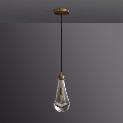 XINYUE Raindrop Glass Pendant Lighting
