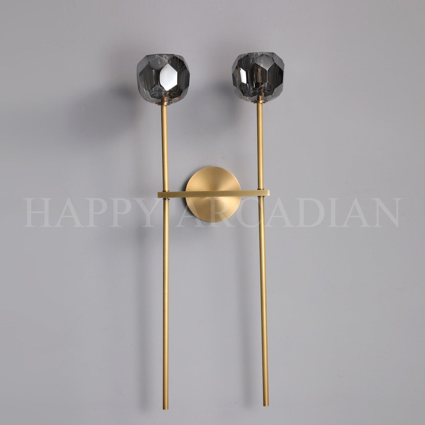 xinyue Lighting Bola De Crystal Ball Grand Double Wall Sconce