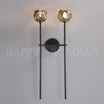 xinyue Lighting Bola De Crystal Ball Grand Double Wall Sconce