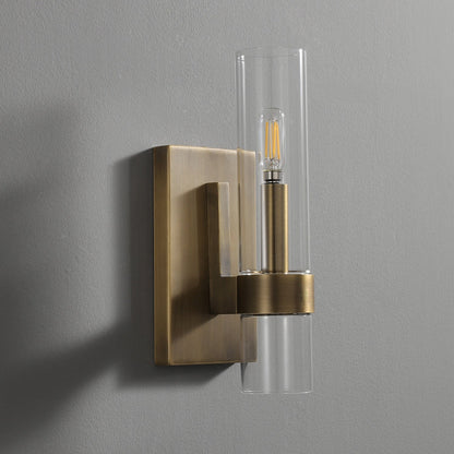 XINYUE Rebecca Glass Wall Sconce 12"H