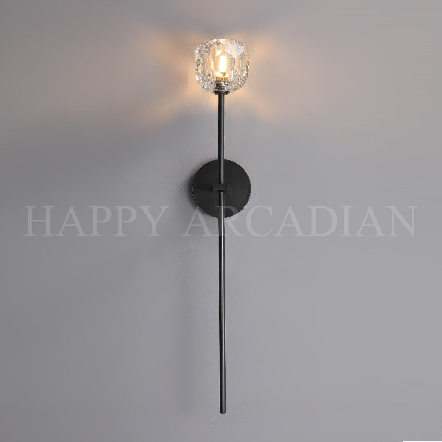 xinyue Lighting Bola De Long Style Clear Crystal Wall Sconces