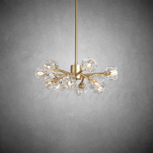 xinyue Lighting  bola De Crystal Ball Round Chandelier 36"