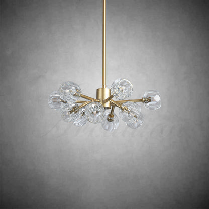 xinyue Lighting  bola De Crystal Ball Round Chandelier 36"