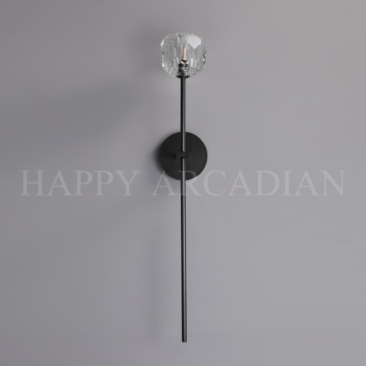 xinyue Lighting Bola De Long Style Clear Crystal Wall Sconces