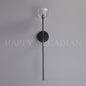 xinyue Lighting Bola De Long Style Clear Crystal Wall Sconces