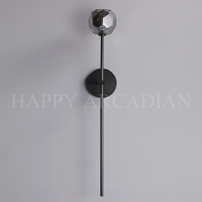 xinyue Lighting Bola De Long Style Smoke Crystal Wall Sconces